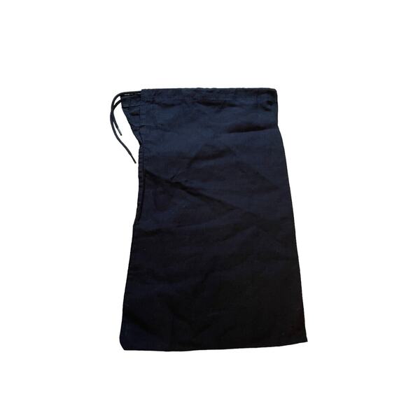 Chanel Small Black Dust Bag Cotton Drawstring Storage Travel Packable Organize - Picture 2 of 5